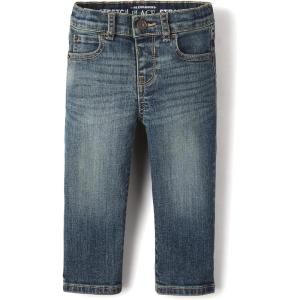 imageThe Childrens Place Baby Boys and Toddler Straight Leg JeansAged Indigo