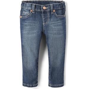 imageThe Childrens Place Baby Girls and Toddler Skinny JeansBlues Wash