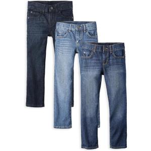 imageThe Childrens Place Straight Leg JeansBlue Wash 3pack