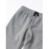 imageAnd Toddler Boy Active Striped Fleece Jogger Pants 2packRedHeather Gray Single