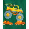 imageThe Childrens Place Baby Boys and Toddler Assorted Everyday Long Sleeve Graphic TShirtsmultipacksConstruction TrucksMonster Truck
