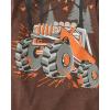 imageThe Childrens Place Baby Boys and Toddler Assorted Everyday Long Sleeve Graphic TShirtsmultipacksMonster TruckDino Monster Truck