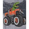 imageThe Childrens Place Baby Boys and Toddler Assorted Everyday Long Sleeve Graphic TShirtsmultipacksMonster TruckDino Monster Truck