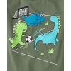 imageThe Childrens Place Baby Boys and Toddler Dino Short Sleeve Graphic TShirtsmultipacksDino VolcanoSoccerBaseball 3pack