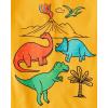 imageThe Childrens Place Baby Boys and Toddler Dino Short Sleeve Graphic TShirtsmultipacksDino VolcanoSoccerBaseball 3pack