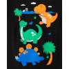 imageThe Childrens Place Baby Boys and Toddler Dino Short Sleeve Graphic TShirtsmultipacksDinoDino Blocks