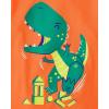 imageThe Childrens Place Baby Boys and Toddler Dino Short Sleeve Graphic TShirtsmultipacksDinoDino Blocks