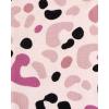 imageThe Childrens Place Baby Girls and Toddler 100 Cotton Long Sleeve Zip Front One Piece Footed PajamasSleep ampamp PlayLeopardCat Faces 2pack