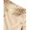 imageThe Childrens Place Baby Girls and Toddler Ponte Knit Button SkortSandy 2 Pack