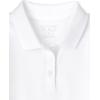 imageThe Childrens Place Baby Girls and Toddler Short Sleeve Pique PoloWhite