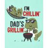 imageThe Childrens Place Baby Toddler Boys Short Sleeve Graphic TShirt 2Pack Im Chillin Dads GrillinI Get My Looks from My Dad 4T