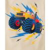 imageThe Childrens Place Baby Toddler Boys Short Sleeve Multi Color Graphic TShirt 3 PackRacecarMonster TruckMotorcycle