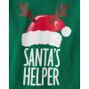 imageThe Childrens Place Baby and Toddler All HolidaysBirthdays Long Sleeve Graphic TShirts2 PackSanta HelerTeam Santa