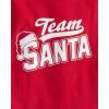 imageThe Childrens Place Baby and Toddler All HolidaysBirthdays Long Sleeve Graphic TShirts2 PackSanta HelerTeam Santa