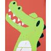 imageThe Childrens Place Baby and Toddler Boys Animal Short Sleeve Graphic TShirts MultipackSharkParrotAlligatorTiger