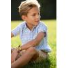 imageThe Childrens Place Boys and Toddler Poplin Short Sleeve Button Down ShirtBreeze Plaid