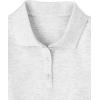 imageThe Childrens Place Girls Uniform Pique PoloHeather Grey