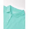 imageThe Childrens Place Girls Uniform Pique PoloSeafrost