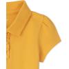 imageThe Childrens Place Girls Uniform Pique PoloYellow Pencil Single