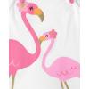 imageThe Childrens Place babygirls And Toddler Sleeveless Tank Top and Shorts 2piece SetPink Flamingo Set