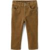 imageThe Childrens Place Baby Boys and Toddler Stretch Corduroy PantsCaramel Bars
