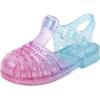 imageThe Childrens Place Baby Girls and Toddler Jelly Fisherman Sandals Ombre MulticolorOmbre Multicolor