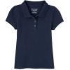 imageThe Childrens Place Baby Girls and Toddler Short Sleeve Pique PoloTidal Single