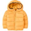 imageThe Childrens Place Baby and Toddler Boys Medium Weight WindResistant WaterResistant Puffer JacketTuscan Sun