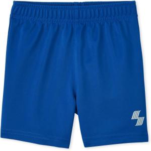 imageThe Childrens Place Baby Boys and Toddler Athletic Basketball ShortsQuench Blue