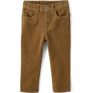 imageThe Childrens Place Baby Boys and Toddler Stretch Corduroy PantsCaramel Bars