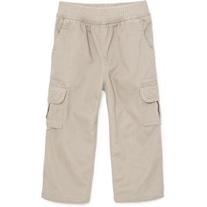 imageThe Childrens Place and Toddler Pull on Cargo PantsmultipacksSand Wash Single