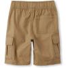 imageThe Childrens Place Baby Boys and Toddler Pull on Cargo ShortsFlax Single