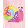 imageThe Childrens Place Baby Girls and Toddler UnicornsButterfliesTrends Long Sleeve Graphic TShirts4 PackAbcColor WheelFlower123 3pack