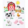 imageThe Childrens Place Baby Girls and Toddler UnicornsButterfliesTrends Long Sleeve Graphic TShirts4 PackHopscotchAnimalsAbcFarm
