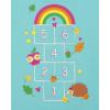imageThe Childrens Place Baby Girls and Toddler UnicornsButterfliesTrends Long Sleeve Graphic TShirts4 PackHopscotchAnimalsAbcFarm