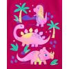 imageThe Childrens Place Baby Girls and Toddler UnicornsButterfliesTrends Short Sleeve Graphic TShirts4 PackDinoUnicornAnimalButterfly