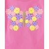 imageThe Childrens Place Baby Girls and Toddler UnicornsButterfliesTrends Short Sleeve Graphic TShirts4 PackKindFlowerDinosCat