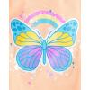 imageThe Childrens Place Baby Girls and Toddler UnicornsButterfliesTrends Short Sleeve Graphic TShirts4 PackPowerKindButterflySunshine