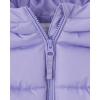 imageThe Childrens Place Baby and Toddler Girls Medium Weight WindResistant WaterResistant Puffer JacketLavender