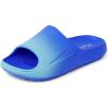 imageThe Childrens Place Boys Everyday Slip on Slide SandalsBlue Ombre