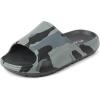 imageThe Childrens Place Boys Everyday Slip on Slide SandalsGrey Camo