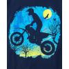 imageThe Childrens Place Boys GamerCarsSports Long Sleeve Graphic TShirts2 PackBikerMonster Truck