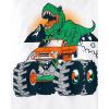 imageThe Childrens Place Boys GamerCarsSports Long Sleeve Graphic TShirts2 PackRobo DinoDino Truck 2pack