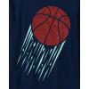 imageThe Childrens Place Boys GamerCarsSports Long Sleeve Graphic TShirts2 PackSoccer PlayerBasketball