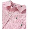 imageThe Childrens Place Boys Long Sleeve Button Down ShirtsRed Tree Stripe