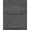 imageThe Childrens Place Boys Pull on Cargo PantsGray Steel Single