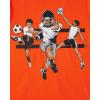 imageThe Childrens Place Boys Sports Short Sleeve Graphic TShirts MultipacksBaseballSport OrangeSport Blue 3pack