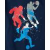 imageThe Childrens Place Boys Sports Short Sleeve Graphic TShirts MultipacksHockeySports PlayersBaseball 3pack