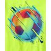 imageThe Childrens Place Boys Sports Short Sleeve Graphic TShirts MultipacksSoccerBaseballFootball Blue 3pack