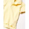 imageThe Childrens Place Boys Uniform Short Sleeve Pique PoloNew Yellow Single